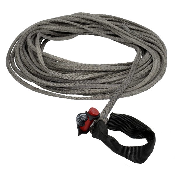 Lockjaw 1/4 in. x 100 ft. 2,833 lbs. WLL. LockJaw Synthetic Winch Line Extension w/Integrated Shackle 21-0250100